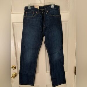 Men’s Levi’s 505 jeans Size 34x30, never worn